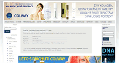 Desktop Screenshot of prirodnikolagen.colway.cz