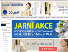 Tablet Screenshot of colway.cz